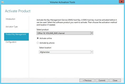 Configuring KMS License Server for Office 2021/2019/2016 Volume.